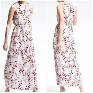 NWOT Banana Republic Floral Maxi Dress Size XS